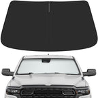 Car Windshield Sun Shade for Dodge 2019-2025 2026 RAM 1500 Accessories (OEM Design) Reflective Foldable Heat Insulation Sunshade for Ultimate Protection by Unknown