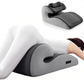 Premium Memory Foam Wedge Pillow for Couples & Pregnancysupport - Oversized Ergonomic Designwith Removable Washable Cover,Gray2 by Unknown