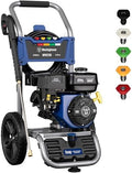 Westinghouse WPX2700 Gas Pressure Washer, 2700 PSI and 2.3 GPM, Onboard Soap Tank, Spray Gun and Wand, 5 Nozzle Set, for Cars/Fences/Driveways/Homes/Patios/Furniture by Unknown