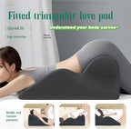 Sweet Spot Pillow for Sitting, Couples Intimacy Pillow - 27° Angle Perfect Position, Multifunctional Couple Back Pillow with 3D Memory Foam Design, Support for Relaxation or Play (Blue) - Image 2