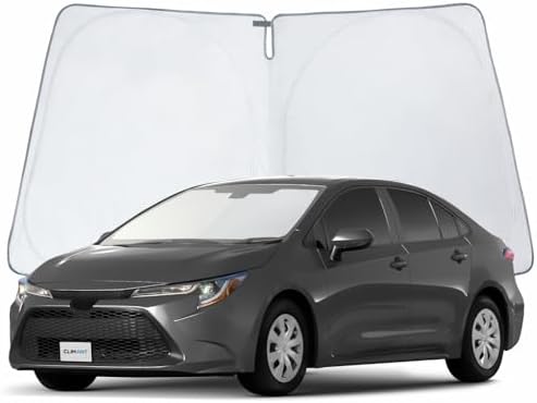 CLIM ART Windshield Sun Shade for Toyota Corolla 2020-2026, Custom-Fit Foldable Car Sunshade, Vehicle Sun Protector, Front Auto Windshield Cover, Car Accessories - WS5030 by CLIMART