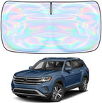 for Volkswagen Atlas 2018-2025 2026 Windshield Sun Shade Cover - Custom Fit Volkswagen Atlas 4 Layers Sunshade Foldable Front Window Sunshade Sun Visor Protector Block UV Rays Keep Your Car Cooler by Unknown