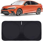 INSAUTO for Accord 2026 Windshield Sun Shade Sunshade Protector for Honda Accord 2021 2022 2023 2024 2025 Windshield Cover Sun Visor Foldable Window Heat Shield Reflector Blocks UV Ray Car Accessories by INSAUTO
