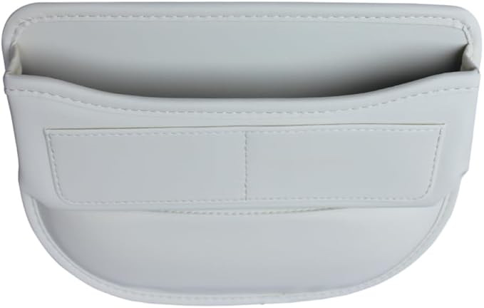 Seat Gap Organizer Car Seat Console Organizer Front Seat Side Storage Bag Center Console Side Pocket Car Seat Crevice Storage Seat Gap Filler Between Seat Storage Pouch（Beige） by Unknown