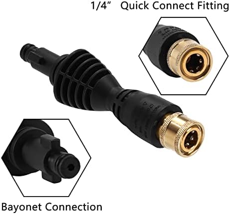 PWACCS Pressure Washer Gun Adapter Kit, 1/4" Quick Connect - Image 2