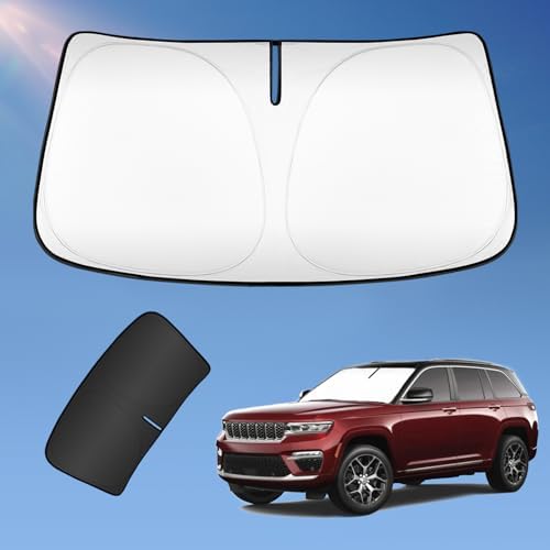Sun Shade Sunshade for Jeep Grand Cherokee 2022-2026 Windshield Cover by ZOIBVCARSUNSHADE
