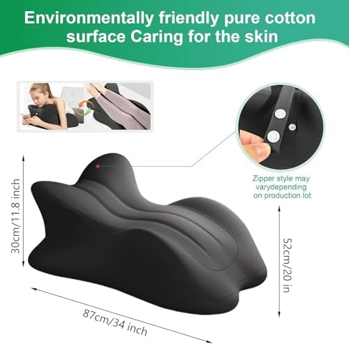 Yuanjing Extra Large Ergonomic Memory Foam Wedge Firm Pillow - Image 2