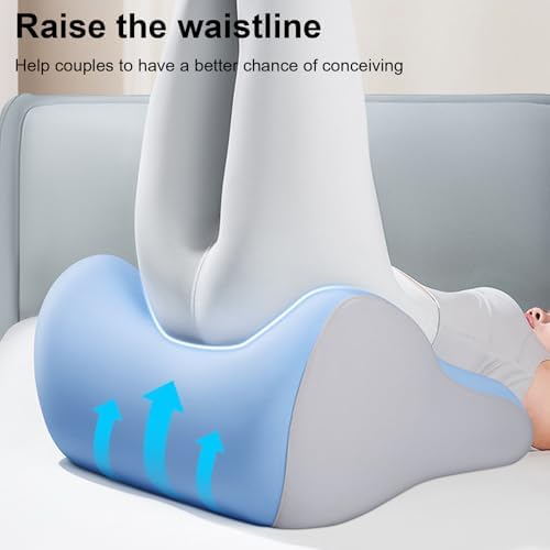 Ergonomic Memory Foam Wedge Cushion,Couples Butt Cushion Hip Intimacy Pillow Memory Foam,Multi Position Pillow Ergonomic Leg Wedge for Bedroom Relaxation Post-Surgery Recovery (Pink) - Image 5