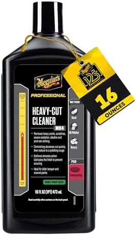 Meguiar's Professional M04 Heavy Cut Cleaner, 16oz by Meguiars