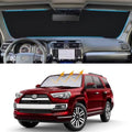 Windshield Sun Shade for Toyota 4runner 2010-2024 Foldable by JDMCAR