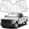 Windshield Sun Shade for Ford F250/F350/F450/F550/F600 2023-2026 by SULAGIWINDSHIELDSUNSHADE