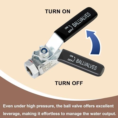 POWER TOWN Ball Valve Pressure Washer, 3/8 Inch Quick Connect 5000 PSI - Image 5