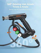 AstroAI Short Pressure Washer Gun with Swivel, 3/8" Quick Connect, 4060 PSI - Image 6