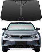 Windshield Sun Shade for 2021-2025 Volkswagen VW ID.4 Foldable Car Front Window Sunshade Accessories 240 T Sun Visor Protector Reflective Cover Block UV Rays & Sun Heat by Unknown