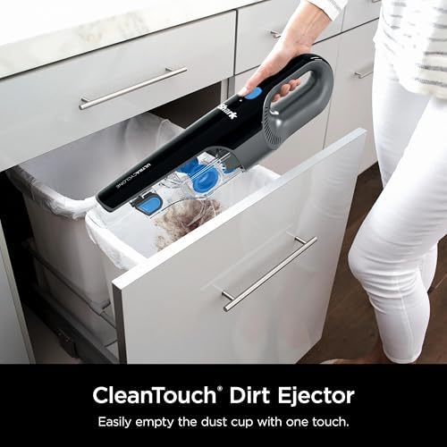 SHARK UltraCyclone Pet Pro Cordless Hand Vacuum, Powerful Suction, Handheld Vacuum for Car & Home, Motorized Pet Tool, Crevice Tool, XL Dust Cup, Blue, CH950WM (Renewed) - Image 5