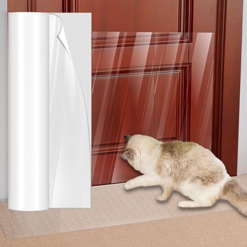 Uross Cat Doorway Protector - Anti-Scratch Mat for Pets, Set Includes Under Door Cat Scratch Protector by Uross