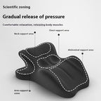 Sweet Spot Pillow for Sitting, Couples Intimacy Pillow - 27° Angle Perfect Position, Multifunctional Couple Back Pillow with 3D Memory Foam Design, Support for Relaxation or Play (Blue) - Image 3