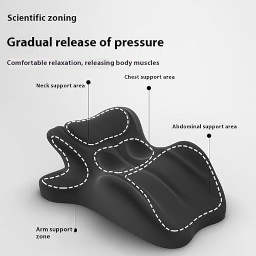 Sweet Spot Pillow for Sitting, Couples Intimacy Pillow - 27° Angle Perfect Position, Multifunctional Couple Back Pillow with 3D Memory Foam Design, Support for Relaxation or Play (Gray) - Image 3