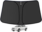 Corolla Customized Windshield Sun Shade for 2009 2010 2011 2012 2013 Corolla L/LE/SE/XLE/Hybrid Front Window Sunshade Visor Protector Foldable Blocks UV Rays Keep Car Cooler Accessories by aatoppus