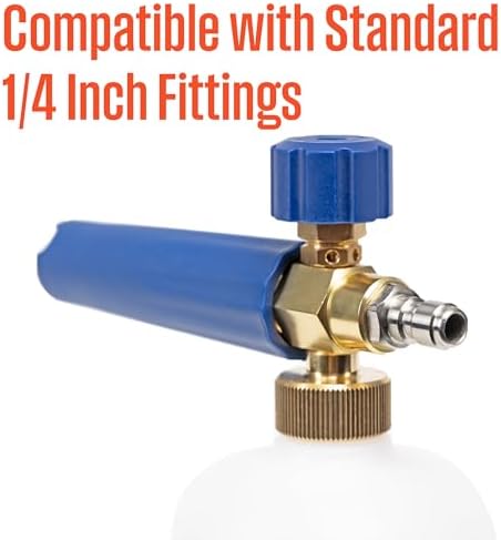 Westinghouse Foam Cannon for Pressure Washers - 3600 Max PSI, 1/4” Connector - for Gas and Electric Pressure Washers - Image 6