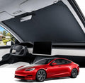 REEVAA Car Windshield Sun Shade for Tesla Model S (2026-2016) by REEVAA