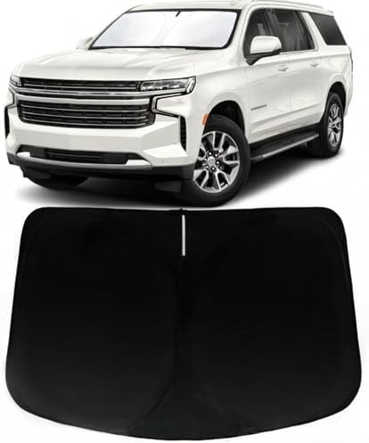 Windshield Sunshade for Chevy Suburban 2021-2025 Suburban Sun Shade by PAIMOHO