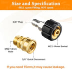 Twinkle Star Pressure Washer Quick Disconnect Kit, 9 Sets - Image 6