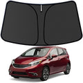 Versa Customized Windshield Sun Shade for 2012-2017 2018 2019 Versa Front Window Sunshade Visor Protector Foldable Blocks UV Rays Keep Car Cooler Accessories by aatoppus
