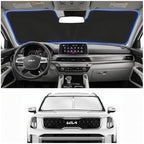 Custom Fit Windshield Sun Shade for Kia Telluride 2020-2026 by Unknown