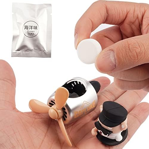 10 Pcs Car Air Fresheners Refills Solid Fragrance Replacement Pads Car Air Vent Clip Freshener Long Lasting Air Freshener for Car (Jasmine Flavor) - Image 4