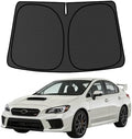 Impreza WRX Customized Windshield Sun Shade for 2017-2023 Impreza WRX (Fit for Sedan | Hatchback | WRX STI) Front Window Sunshade Visor Protector Foldable Blocks UV Rays Keep Car Cooler Accessories by aatoppus