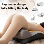 Sweet Spot Pillow Intimacy Pillows for Couples 27° Angle Ergonomic Memory Foam Positioning Cushion Butt Cushion Support Neck Waist Washable Pillowcase(Light Gray) - Image 2