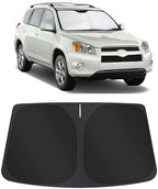TINGLU Sun Shade for Toyota RAV4 2006-2012 Accessories Windshield Sun Shade Window Shade UV Rays Protection Sun Visor Cover with Steering Wheel Sunshade Storage Bag by TINGLU