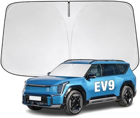 Windshield Sun Shade for Kia EV9 2024-2026 Sunshade by YIZHUOMY