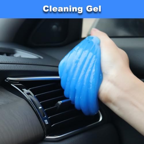 Windshield Cleaner Tool, Car Interior Detailing Cleaning Brush Kit - Image 4