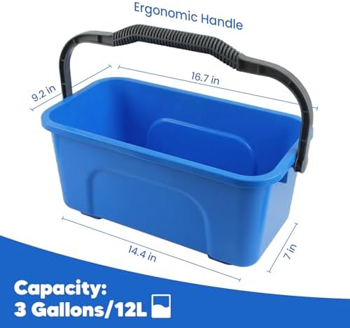 PIMEKOY 17Pcs Car Wash Kit with Bucket for Washing Exterior & Interior Cars - Image 2