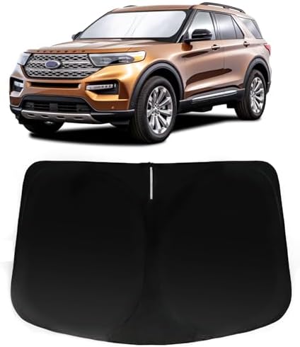 Windshield Sun Shade for Ford Explorer 2012-2019 by PAIMOHO