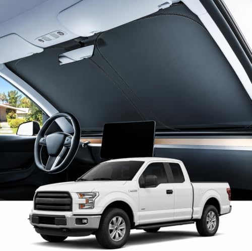 REEVAA Car Windshield Sun Shade for Ford F150/250/350/450 2026 by REEVAA