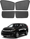 Bwen Car Sun Shade Fit for Honda CRV 2017-2022, Magnetic Side Window Shades for CRV, Custom Fit Car Shades for Side Window for Blocks UV Rays Sun Protection for Camping, 4 pcs,Black by BWEN