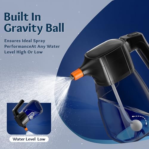 Awakening 2L Electric Foam Sprayer, Cordless Car Foam Cannon, 68oz Rechargeable Battery Foam Blaster, 52PSI Portable Electric Foam Cannon for Auto Car Detailing - Image 5