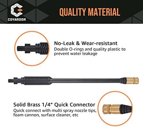 Pressure Washer Gun with Extension Wand M22-14 & M22-15 Fitting - Image 3