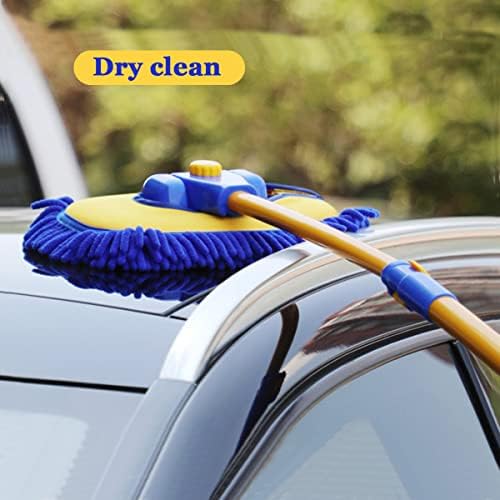 BMLEI Car Wash Brush with Long Handle, Cleaning Mop Car Wash Kit,Blue - Image 5