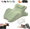 Couples Pillow Reading Pillow 27° Lift Ergonomic Memory Foam Cushion for Intimacy, NeckPillow, Multi-Functional Back Support Pillow with Replaceable Small Pillows, Comfort(Green,25"x22"x18") by Unknown
