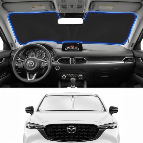 Custom Fit Windshield Sun Shade for Mazda CX5 CX-5 2017-2026 by Unknown