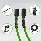 PWACCS Pressure Washer Hose, 50 FT x 1/4", 3600 PSI, M22 Fittings - Image 2