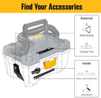 20V Cordless Vacuum Cleaner-Wet/Dry Shop Vac,2.6 Gallon Capacity,Compatible with DeWALT Batteries (Bare Tool - No Battery & No Charger),Ideal for Cleaning Car,Home Spaces,and Workshops RCSV-20 - Image 6
