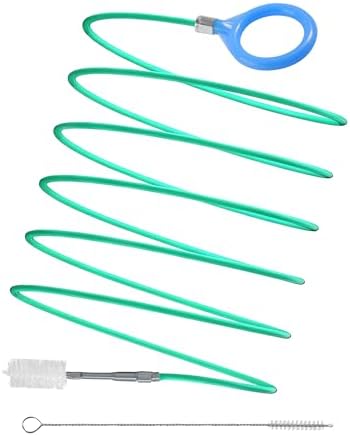 Drain Cleaner,Car Accessories Sunroof Drain Cleaning Tool,Drain Brush,Extra Long Pipe Cleaners for Cars,Fit for Auto Washing,Engine Cleaning,Truck Detailing,Exterior Clean (120 Inch) by Unknown