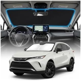 for Toyota Venza Windshield Sun Shade Cover - Custom Fit for Venza Accessories 2021-2024 Foldable Sunshade UV Protection & Heat Shield Sun Visor Accessories by Unknown