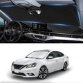 Windshield Sunshade for Nissan Sentra 2013 2014-2019 Front Window Sun Shade by INSAUTO