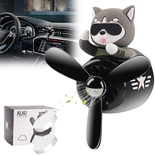 Car Air Fresheners Cartoon Pilot Automotive Air Outlet Propeller Cute Car Diffuser Creative Car Perfume Decoration for Car Vent Clips Car Vent Clip Air Freshener Accessories for Women Men by Jimtyee